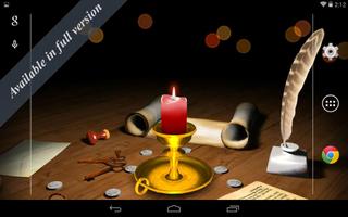 Melting Candle Wallpaper Lite ภาพหน้าจอ 2