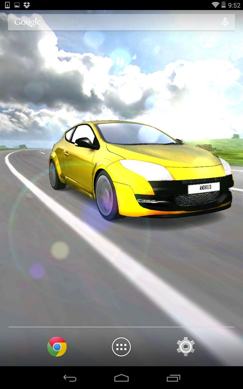 3D Car Live Wallpaper APK 4.2 für Android herunterladen – Die neueste