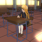 Anime Schoolgirl 3D Wallpaper icône