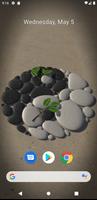 3D Zen Stones Affiche
