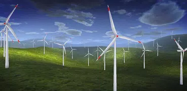 Wind Turbine 3D Live Wallpaper