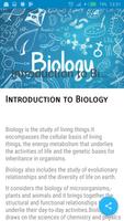 Apprendre la biologie Affiche