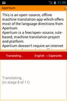 Apertium ภาพหน้าจอ 1