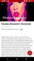 Rihanna'~Songs Discography capture d'écran 2