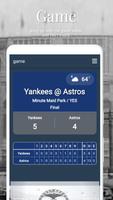 برنامه‌نما New York Baseball - Yankees عکس از صفحه
