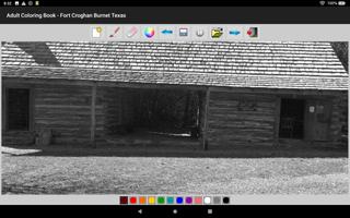 Coloring Texas  History - Ft. Croghan Burnet Texas capture d'écran 2