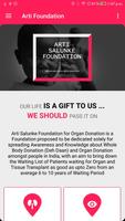 Arti Salunke Foundation Affiche