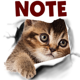 Bloc-notes : Cats Sticky mine icône