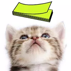 Cat Sticky Note Notepad XAPK download