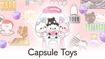 Battery widget Cute Characters скриншот 2