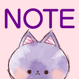 Notepad Cute Characters أيقونة