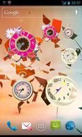 Analog clocks widget designs Affiche