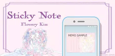Notepad Flowery Kiss