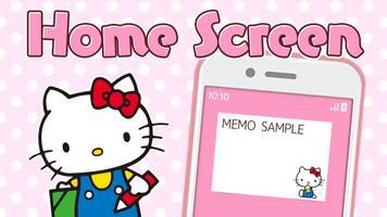 Notepad Hello Kitty الملصق