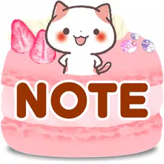 Скачать Cute Notepad "Kansai Cats" APK