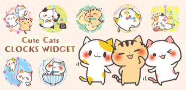 Clocks Widget Kansai Cats