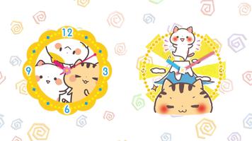 Horloge : Chats - Kansai Cats capture d'écran 2