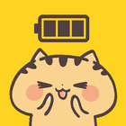 Battery widget Kansai Cats icon