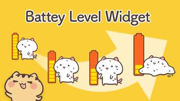 Battery widget Kansai Cats 스크린샷 1