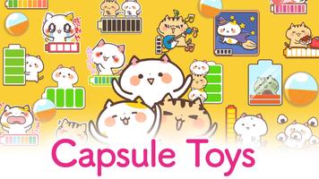Battery widget Kansai Cats 스크린샷 2