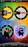 Analog clocks KUMAMON Free Screenshot 2