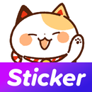 Emoji Stickers Lucky Cat aplikacja