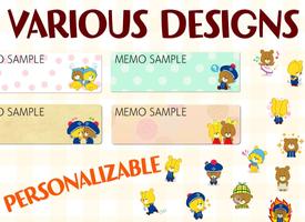 Memo pad TINY TWIN BEARS notes تصوير الشاشة 2