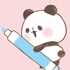 記事本 mini Mochimochi Panda 筆記