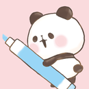 Note mini MOCHI MOCHI PANDA-APK