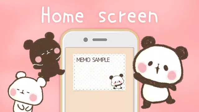 Screenshot 1 for Note mini MOCHI MOCHI PANDA
