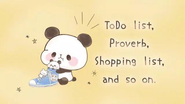 Screenshot 3 for Note mini MOCHI MOCHI PANDA