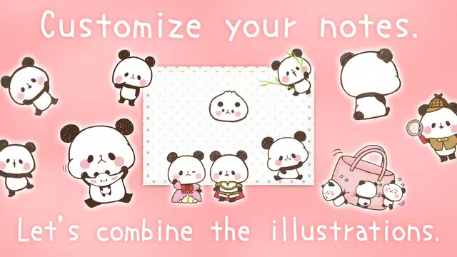 Screenshot 4 for Note mini MOCHI MOCHI PANDA
