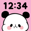 Digital Clock Mochimochi Panda