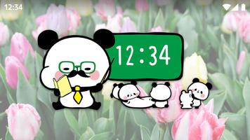 時鐘 Mochimochi Panda Digital 熊貓 截圖 2