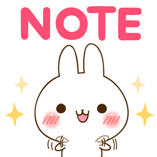 Notas Namaiki Rabbit Conejo