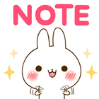 Notepad Namaiki Rabbit Zeichen