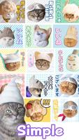 2 Schermata Cats' Hair Hats Stickers