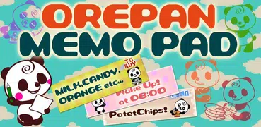 Notas - Panda Memo Pad