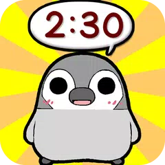 Pesoguin Clock Widget -Penguin