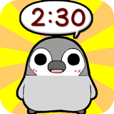 Pesoguin Clock Widget -Penguin icône