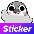 Emoji Stickers Pesoguin ikona