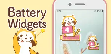 Battery widget Araiguma-rascal