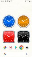 Relógio : Clocks widget simple imagem de tela 2