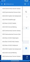 ASCO Meetings скриншот 2