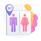 Toiletten finden icono