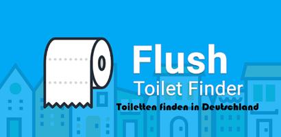 Toiletten finden Poster