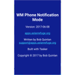 WM Phone Notification Mode