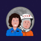 AstroChat Mujeres Espaciales biểu tượng