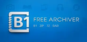 B1 Archiver zip rar unzip