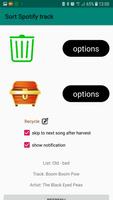 Delete/Harvest Spotify track Screenshot 1
